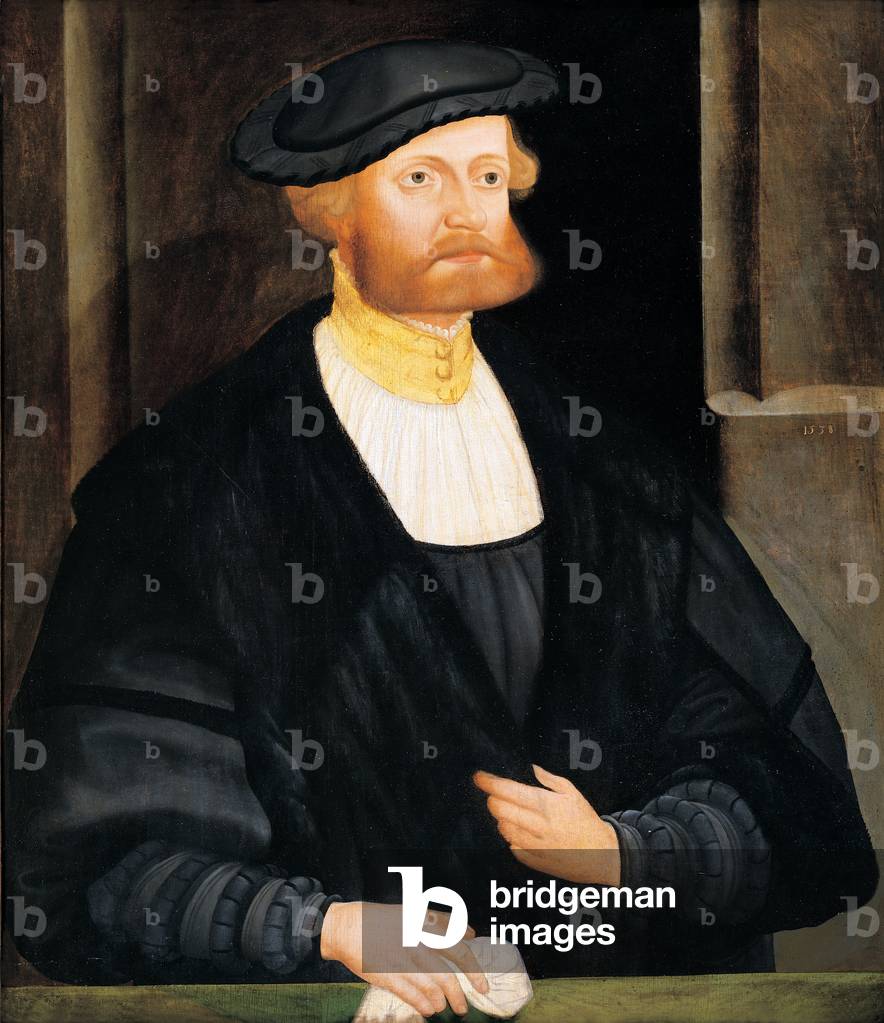 Bildnis eines Mannes, 1538 (Öl auf Holz)