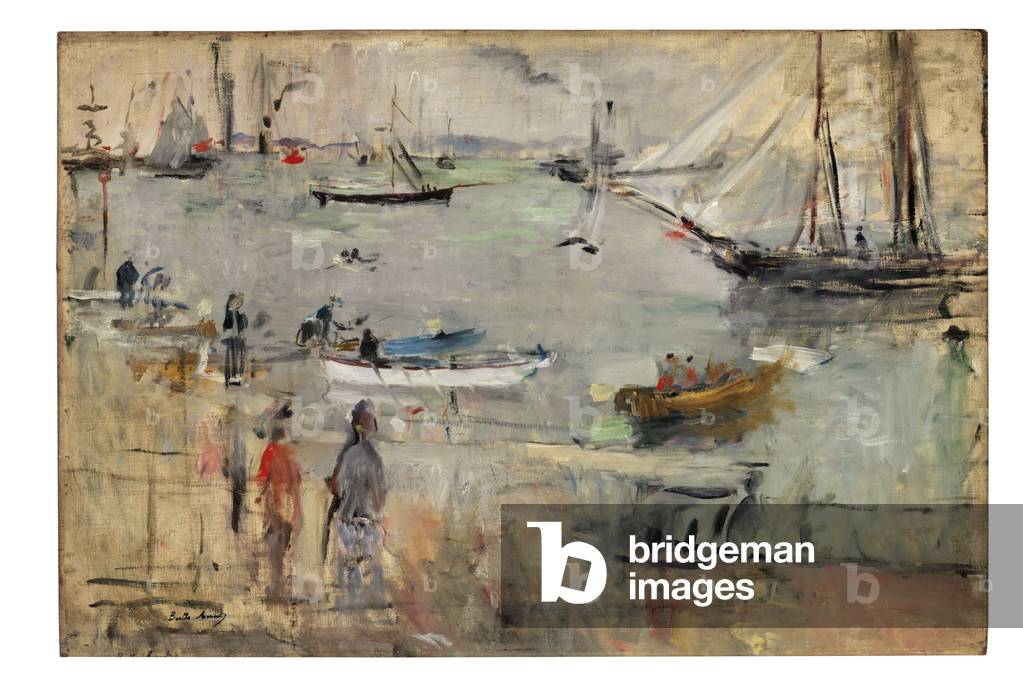 Marine en Angleterre, 1875 (olio su tela)