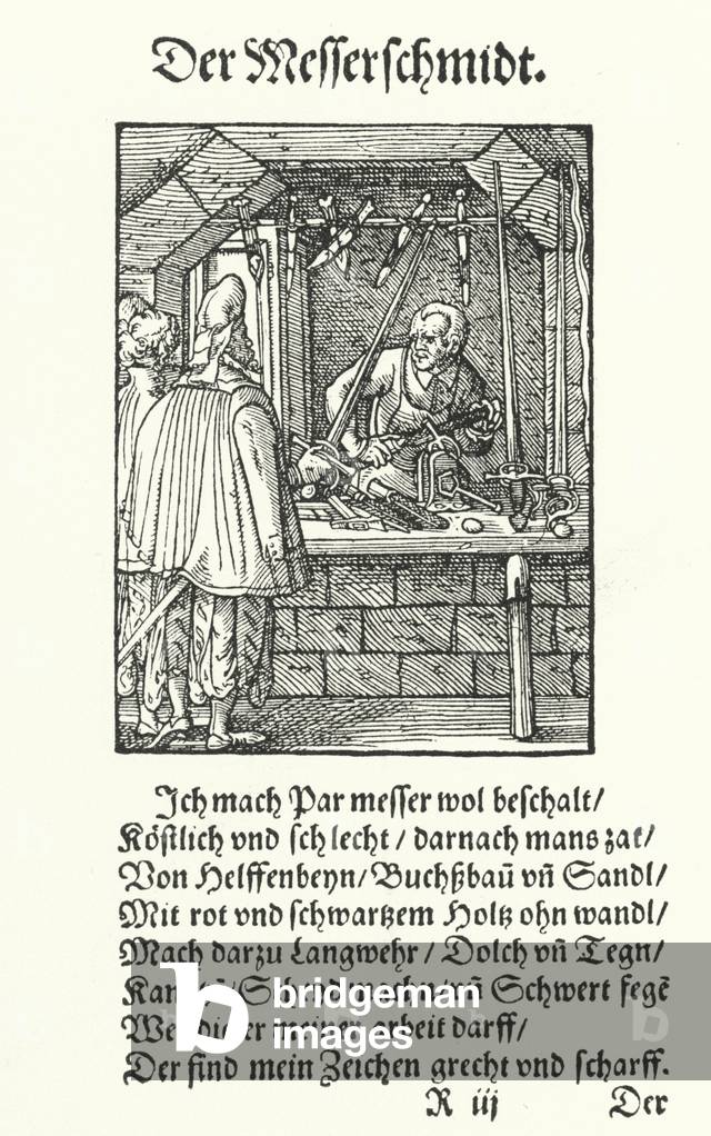 The Knife Maker (engraving)