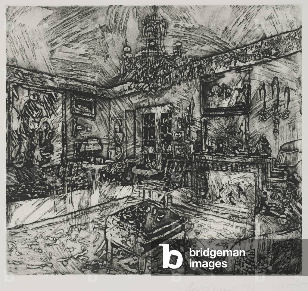 Interno # 1, 1977 (acquaforte)