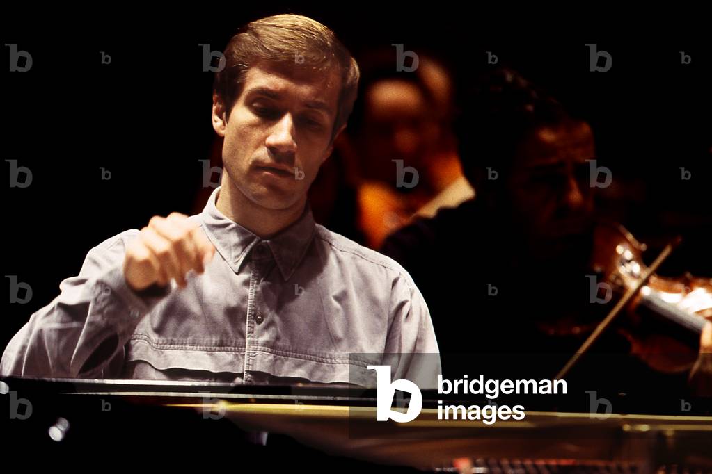 Immagine di Fotografia "Nikolaï Lugansky - Pianista russo nato nel 1972 - Reharsing al Théatre des Champs Elys