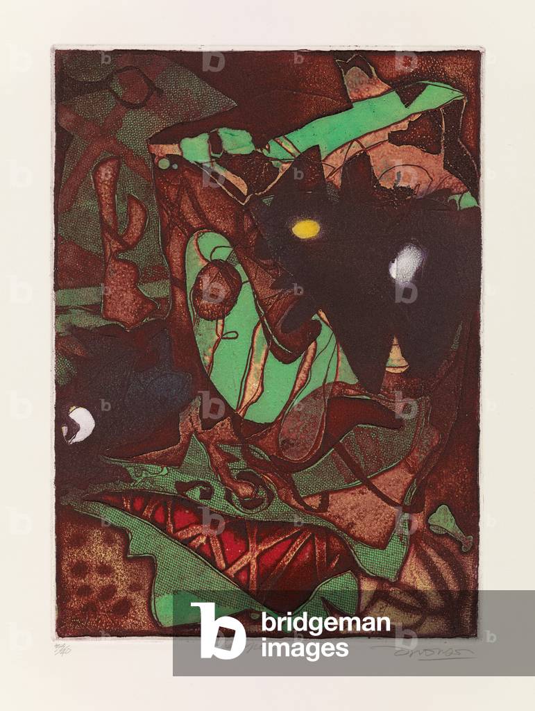 Black Cat, 1975 (incisione)