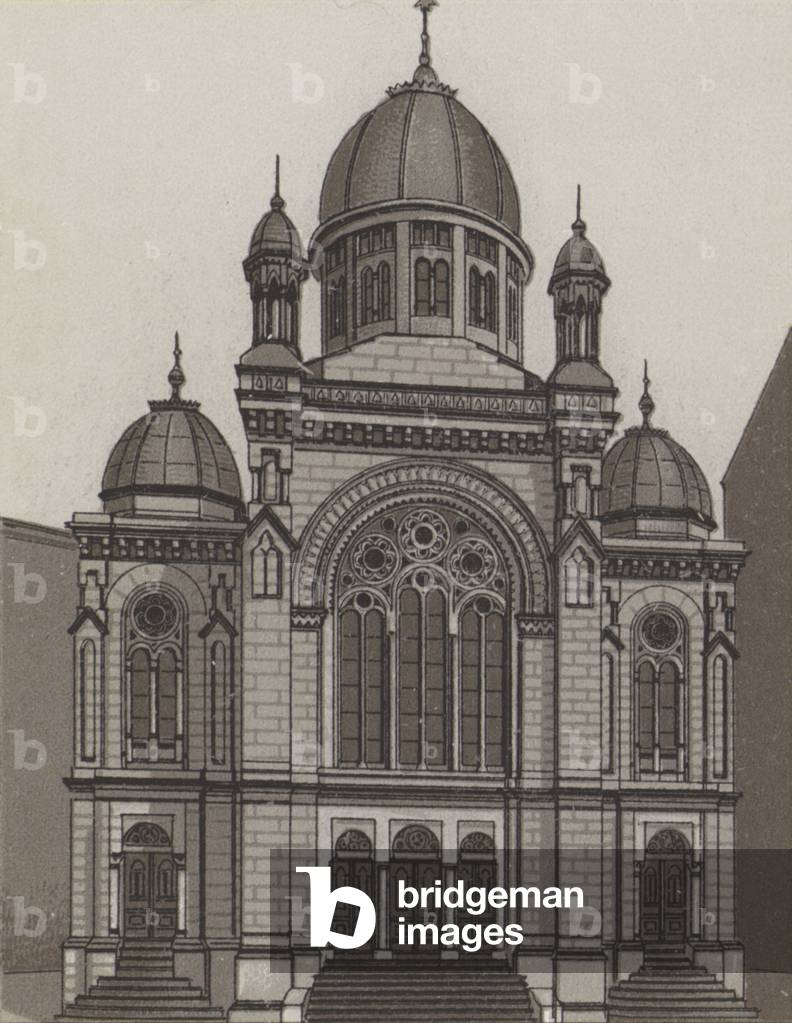 Synagoge (litho)