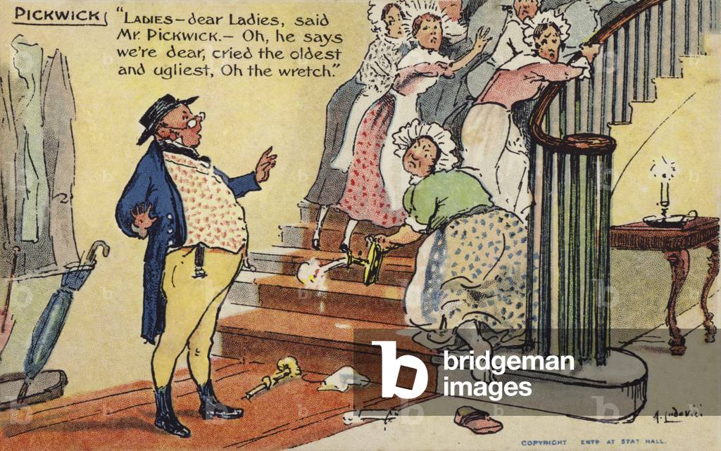 Pickwick Papers (Farblitho)