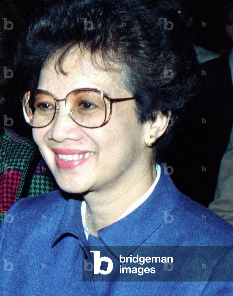 Philippinen: Corazon Aquno, 11. Präsidentin der Philippinen, im Amt vom 25. Februar 1986 - 30. Juni 1992