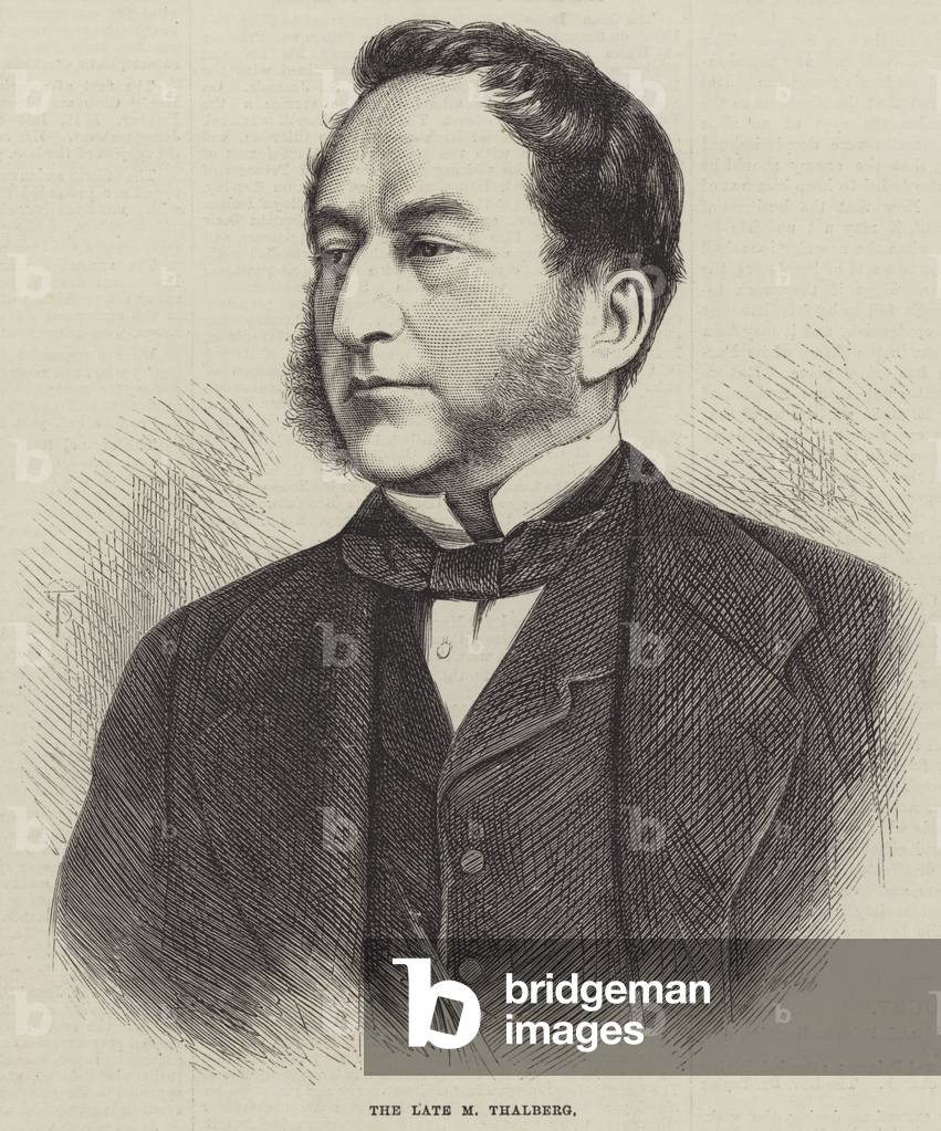 The Late M Thalberg (engraving)