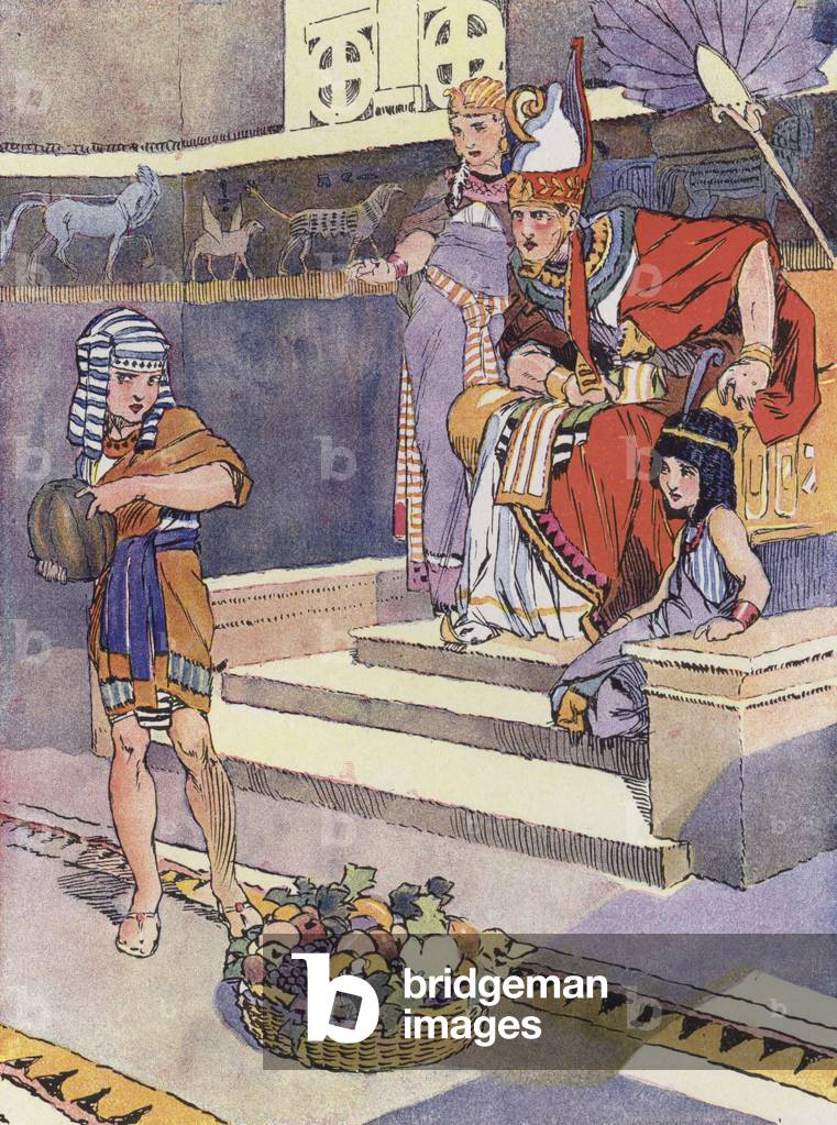 Une Petite Egyptienne sous Ramses II (colore litico)
