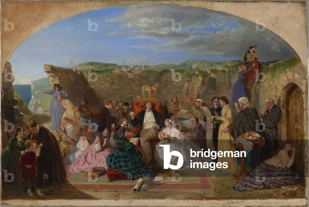 'Frauenarbeit', ein Medley, 1861 (Gemälde)