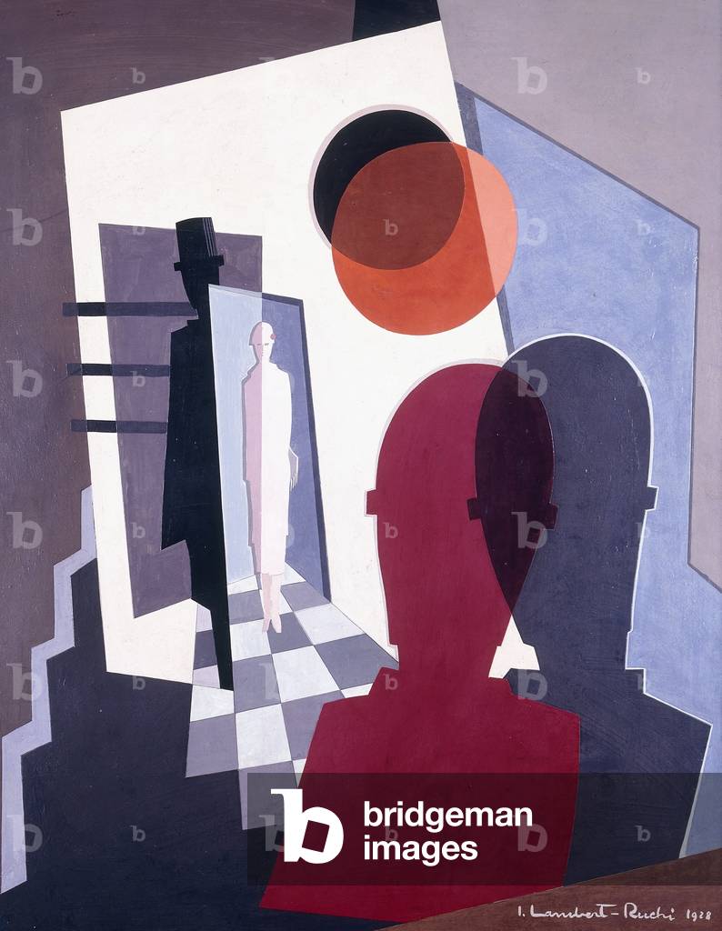 La Rue, 1928 (olio su tela)