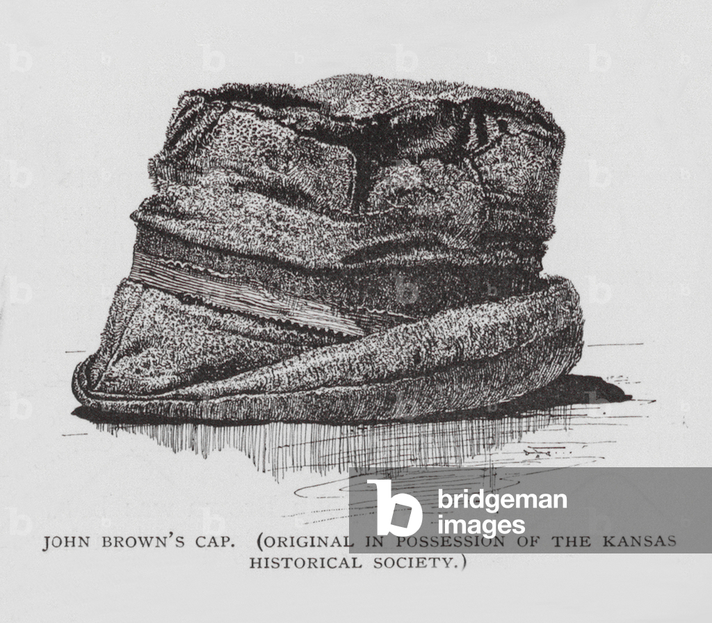 Bild von Druck "John Browns Mütze (Litho)" 1801 von American School
