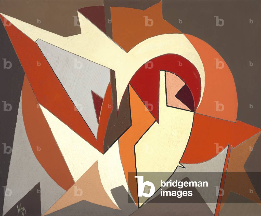 Bild von Gemälde "Composição No. 4", 1953 von Wega Nery