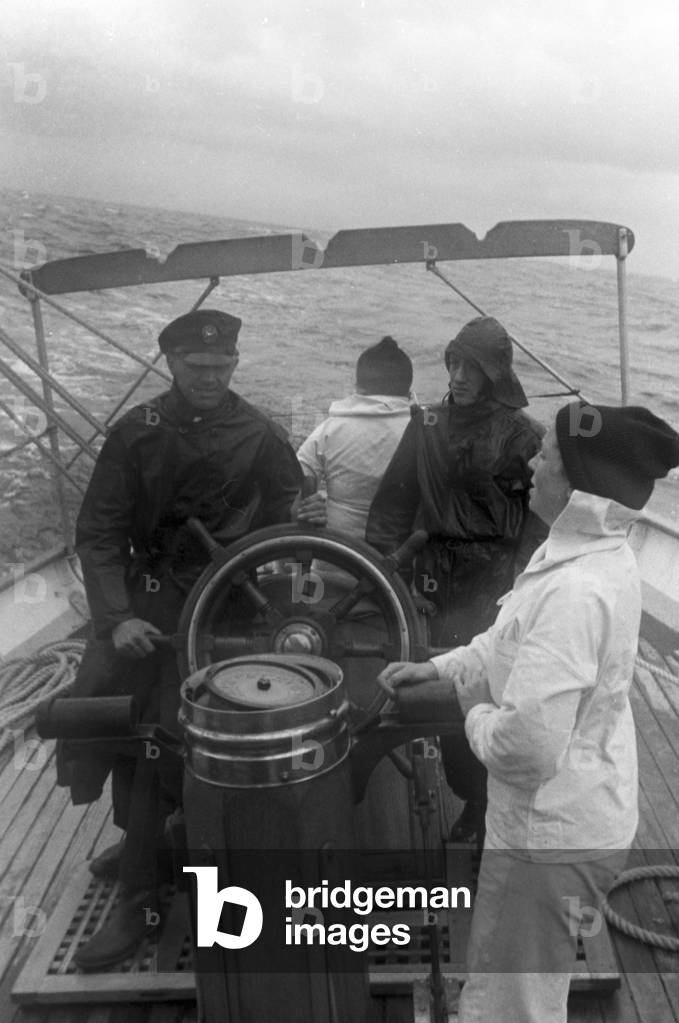 Bild von Fotografie "Eine Segeltour", b/w