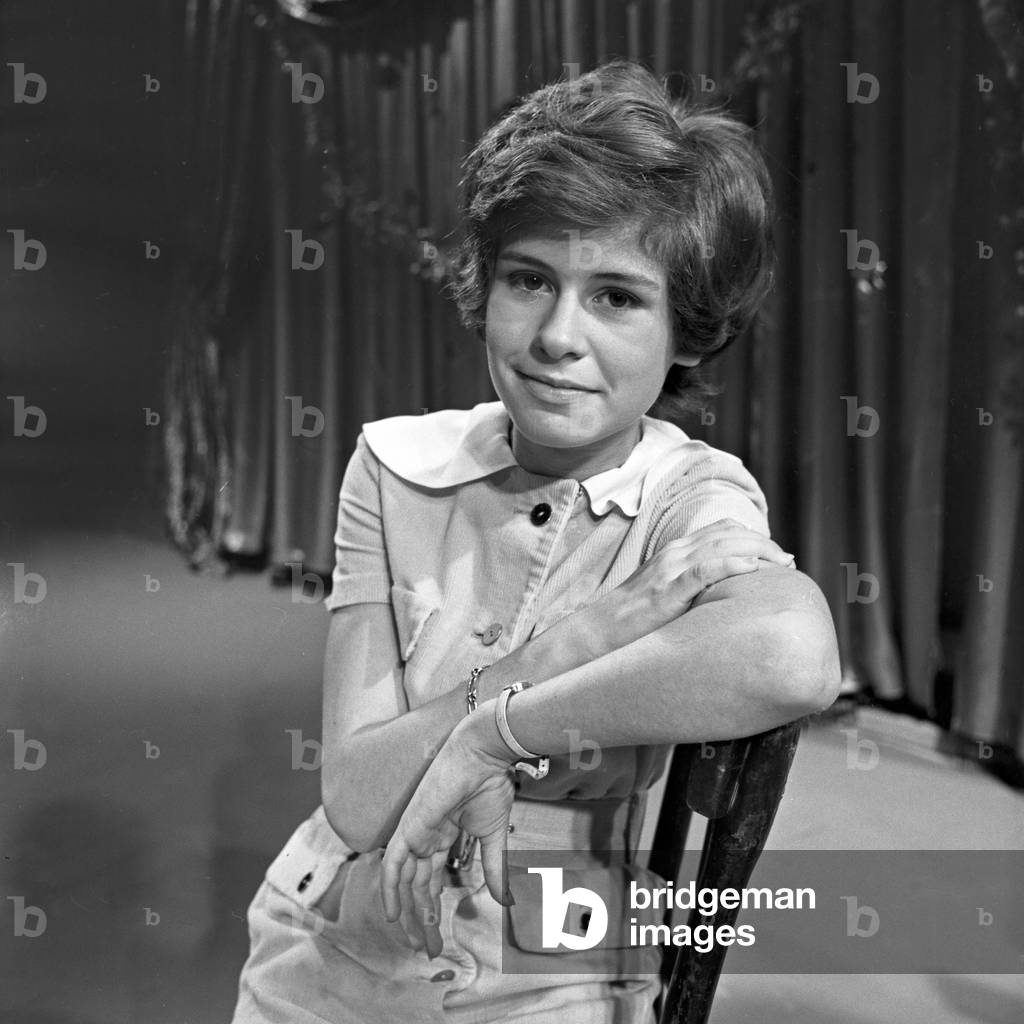 "Secondo episodio dello show musicale televisivo «Musik aus Studio B» con la cantante Mary Roos", b/w