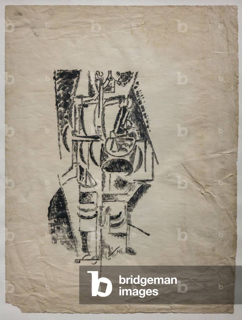 "Un mendicante" 1915 di Ardengo Soffici