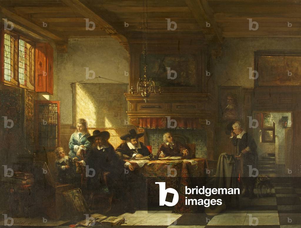 Image de Peinture représentant Jour de location par J.A.B. Stroebel