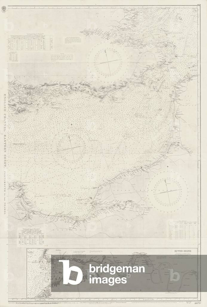 Channel Eastern Guide Image of English Channel: Eastern Sheet, 1885-1945 (print) by British ...