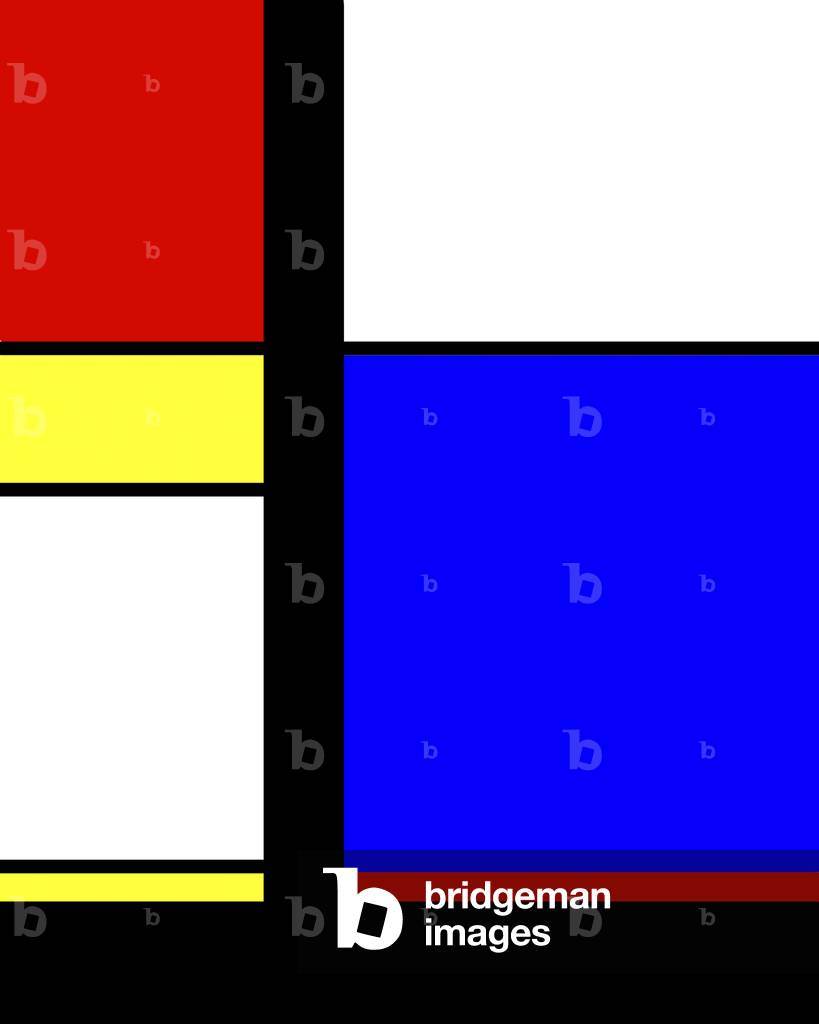 Blaues Rechteck, 2002 (Computergrafik)