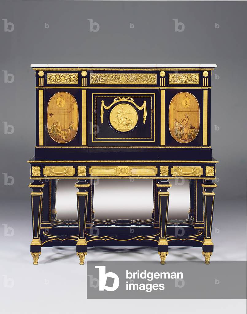 "Cabinet-on-stand" di Alfred Emmanuel Louis Beurdeley