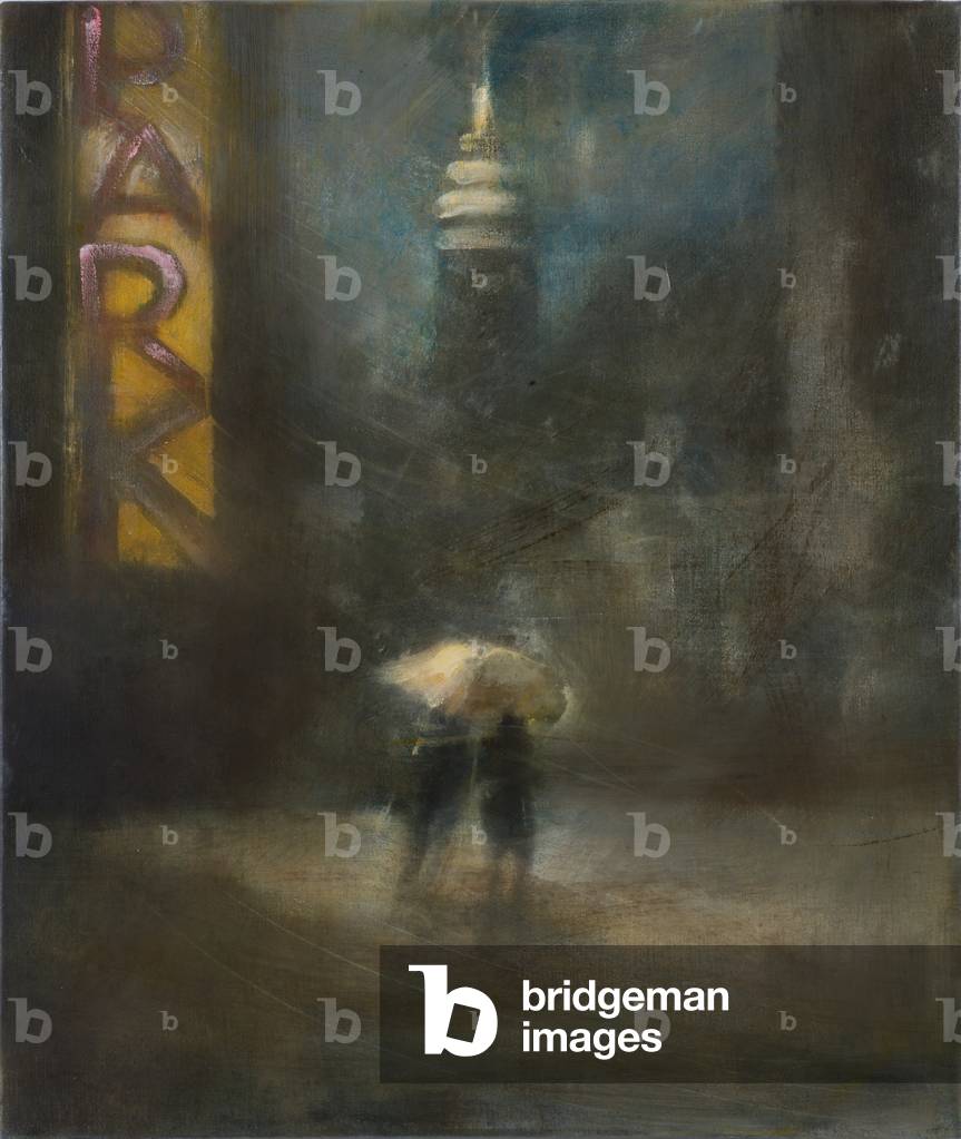 Immagine di Dipinto "Rain NYC" 2013 di Bill Jacklin
