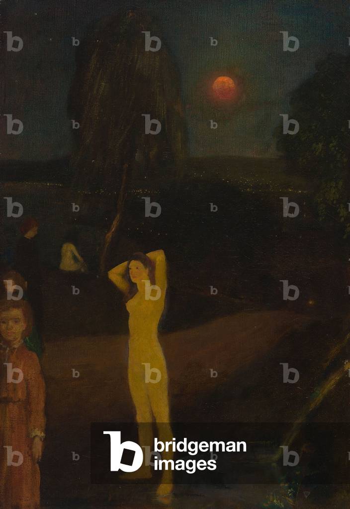Full-Orbed Moon, 1901 (olio su tela)