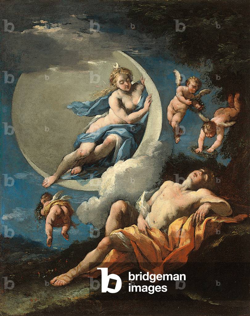 Diana e Endymion (olio su tela)