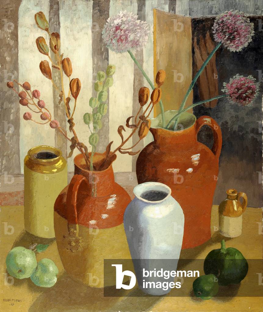 Immagine di Dipinto "Margaret' s Vots" 1965 di Cedric Morris