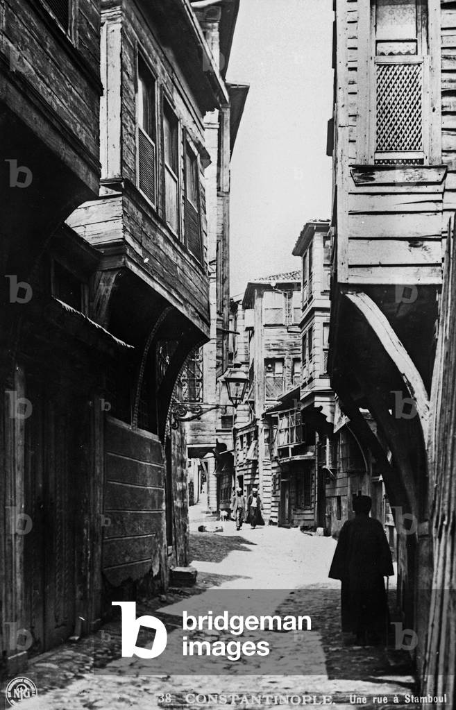 Scena di Costantinopoli del XIX secolo