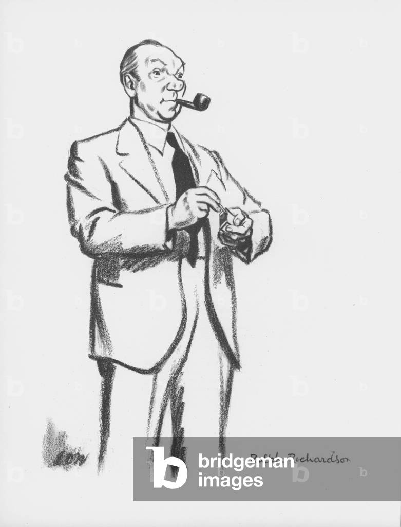 Ralph Richardson (litho)