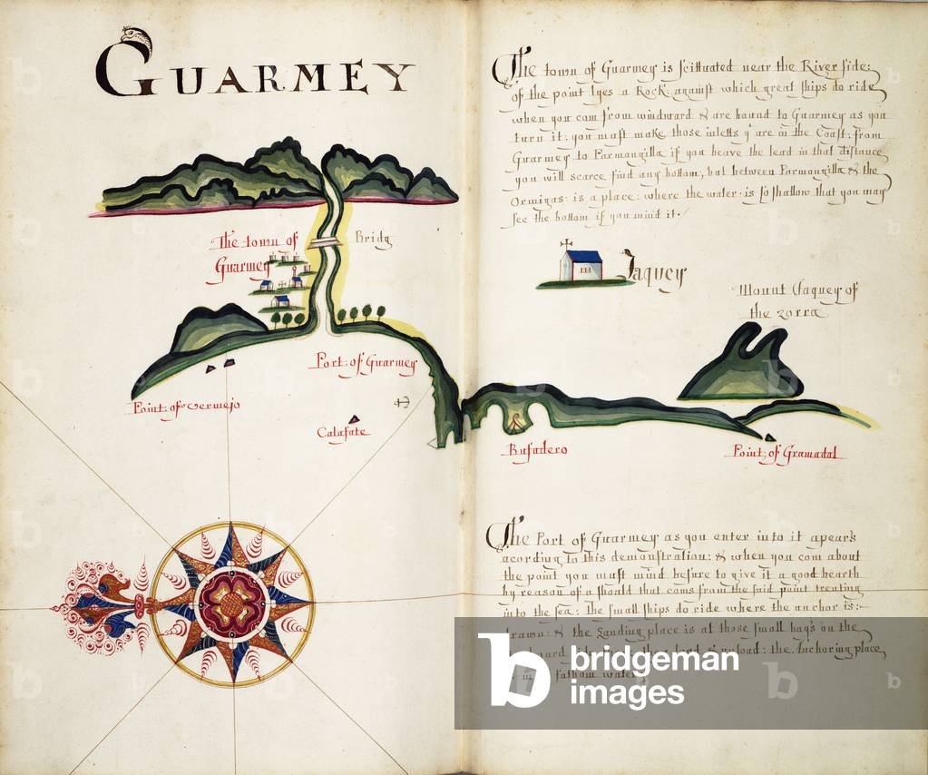 Bild von Karte & Plan "Guarmey" 1685 von William Hack