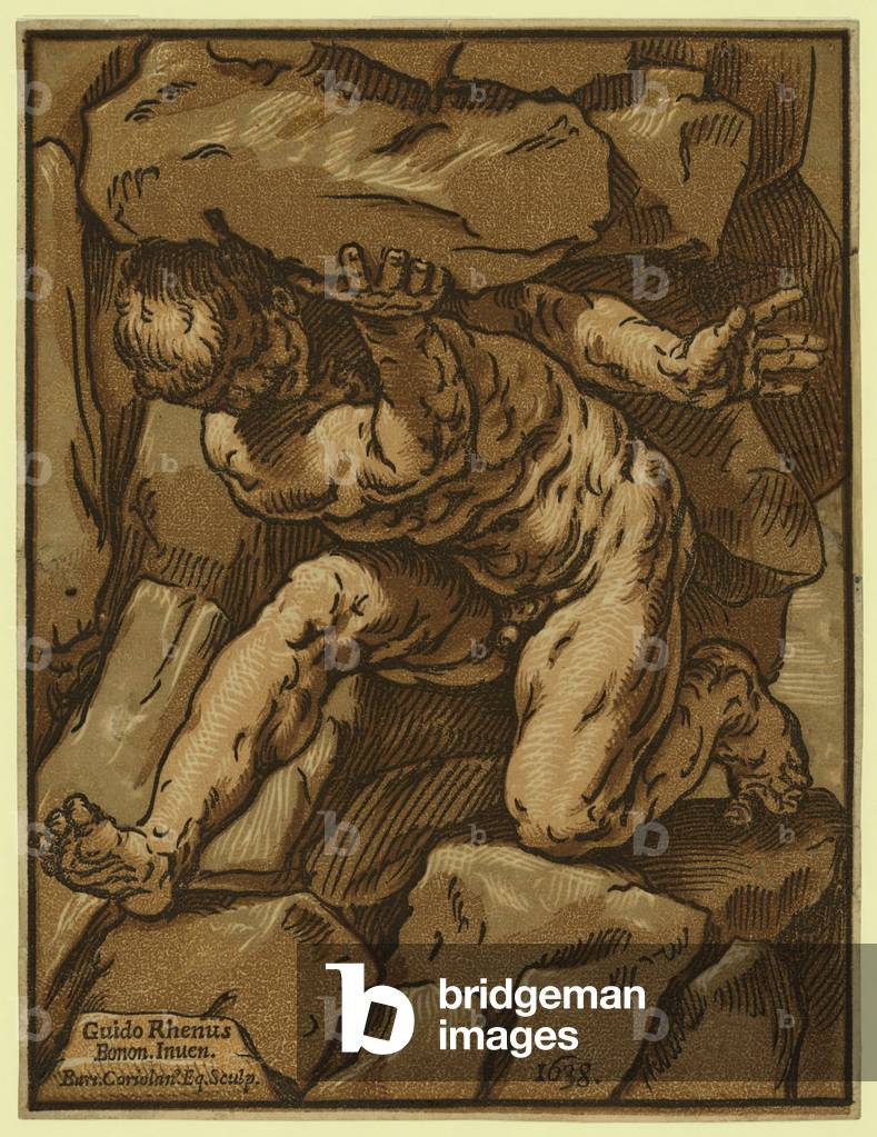 Immagine di Disegno "Studio di un gigante" di Bartolomeo Coriolano