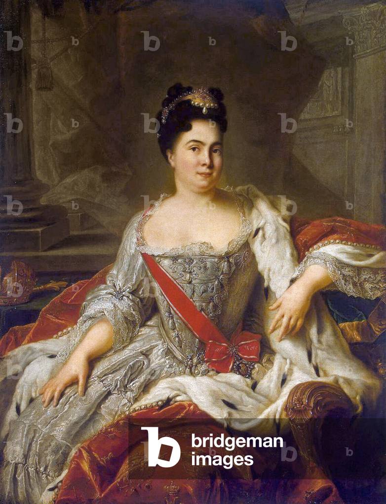 Immagine di Dipinto "Caterina I", 1717 di Jean-Marc Nattier