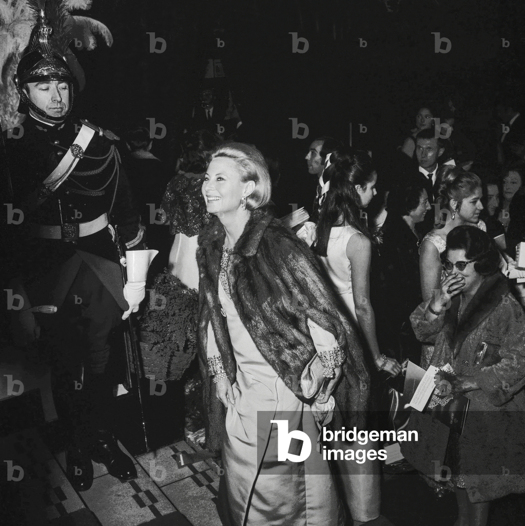 Image of Photography depicting Michele Morgan 1967 by Giovanni Coruzzi, b/w
