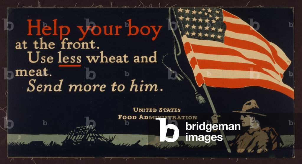 Image of Print depicting Help your Boy at the Front 1917