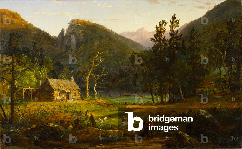 Image de Peinture représentant Eagle Cliff 1858 par Jasper Francis Cropsey