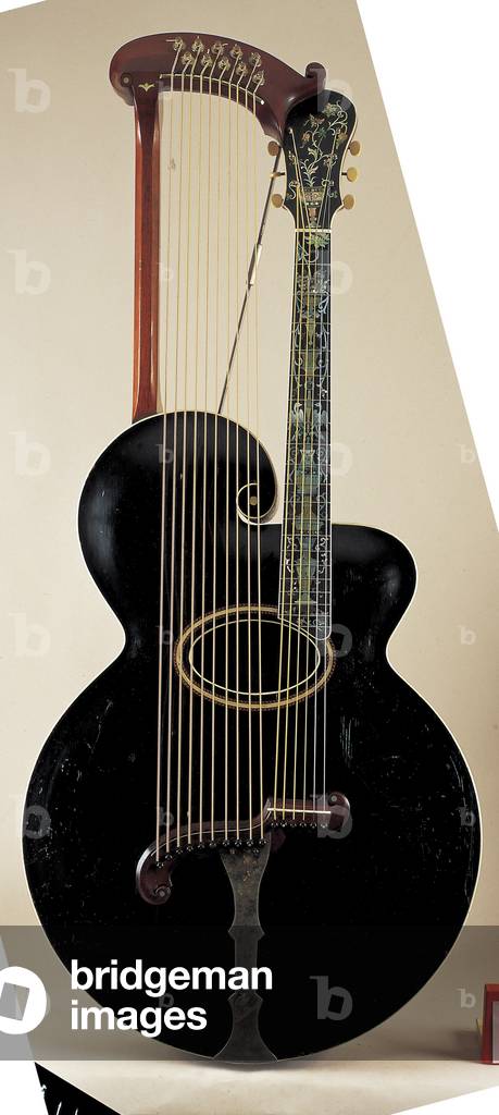 "1906 Gibson Style U Harp Gitarre"