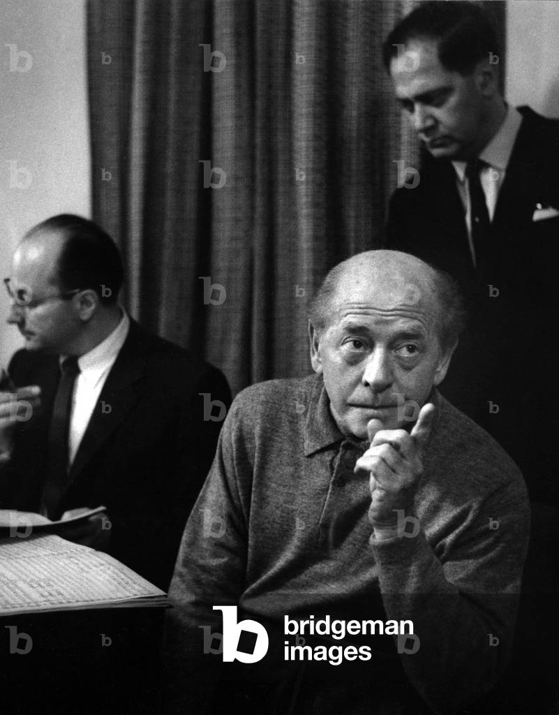 Immagine di Fotografia "Eugene Ormandy" di Godfrey Macdominic, b/w