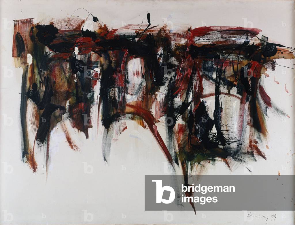 Ohne Titel, Nr.33, 1959 (Öl auf Leinwand)