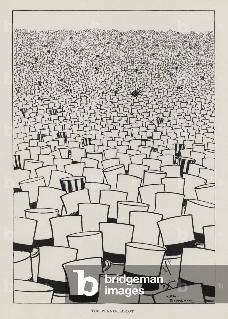 Immagine di Stampa "Il vincitore" di H M Bateman