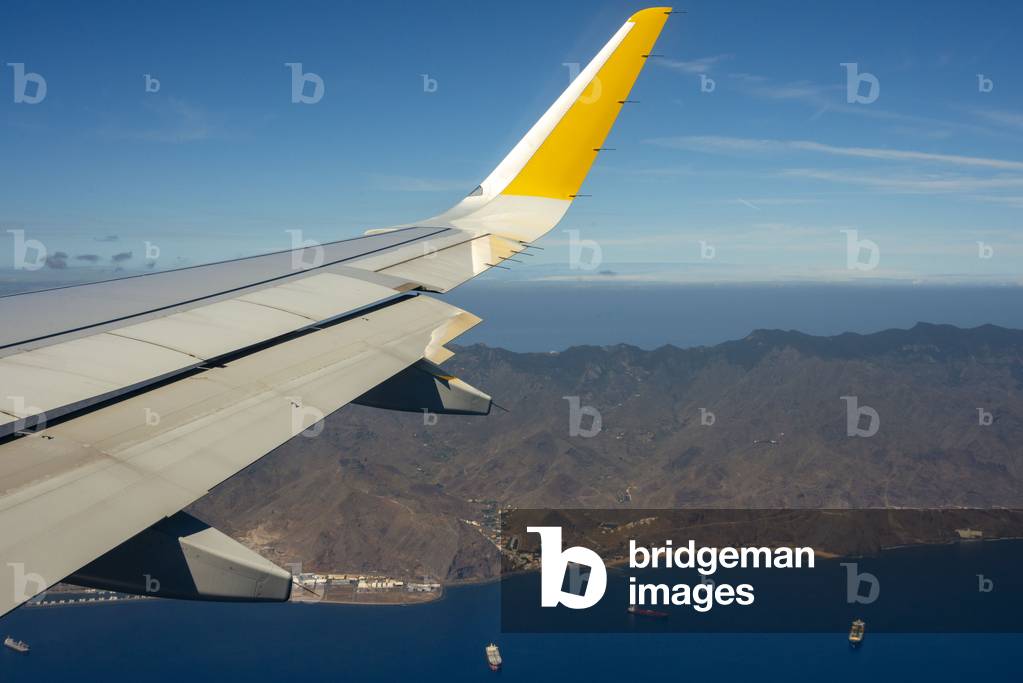 Aerial view of Santa Cruz de Tenerife city and harbour Tenerife Island Canary Islands Spain (photo)