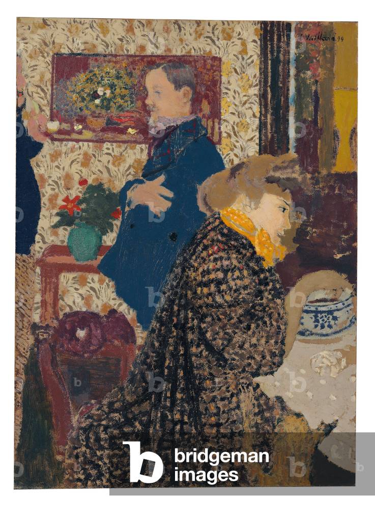 Immagine di Dipinto "Misia et Vallotton à Villeneuve" 1899 di Edouard Vuillard