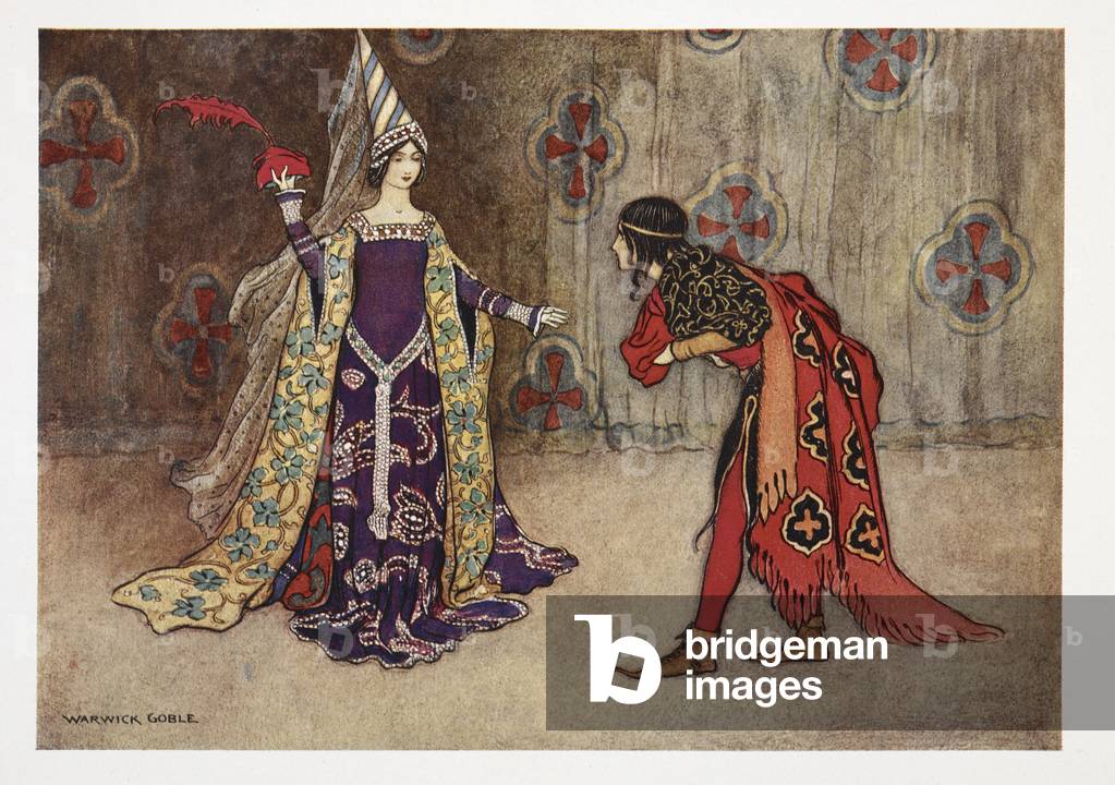 «Signora» disse lui, «poiché ho avuto l'onore di servirvi, non conosco nessun'altra felicità che possa desider