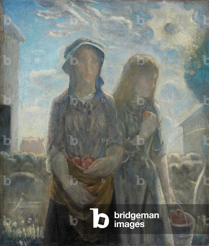 Immagine di Dipinto "Apple Ragazze", 1912 di Kenneth Hayes Miller