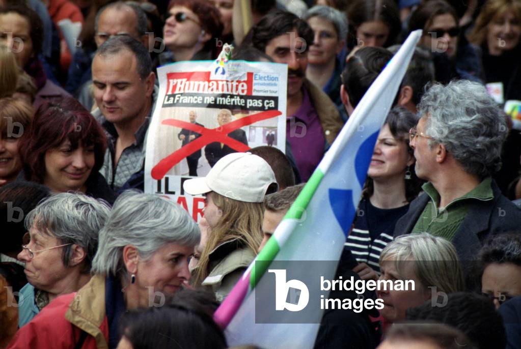 Bild von Fotografie "Demonstration am 1. Mai" von Gerald Bloncourt