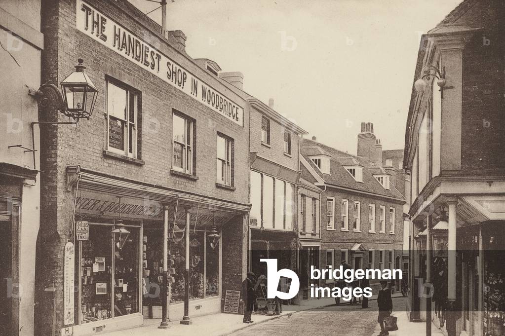 Woodbridge, Suffolk: Church Street (foto b/n)