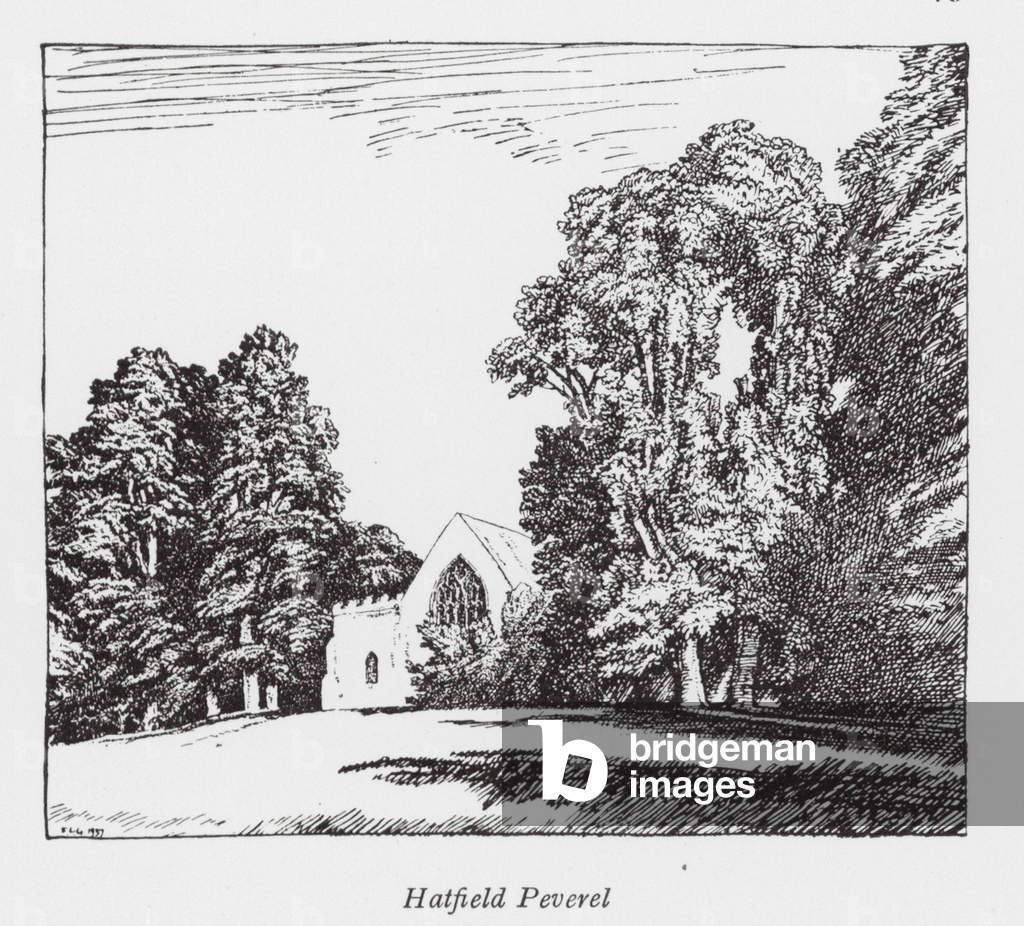 Hatfield Peverel (lithographie)