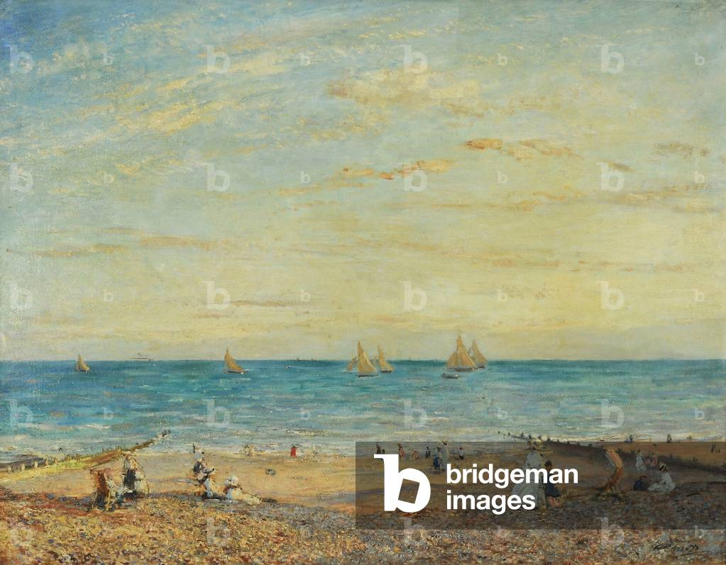 Sandbanks, 1890-1910 (oil on canvas)