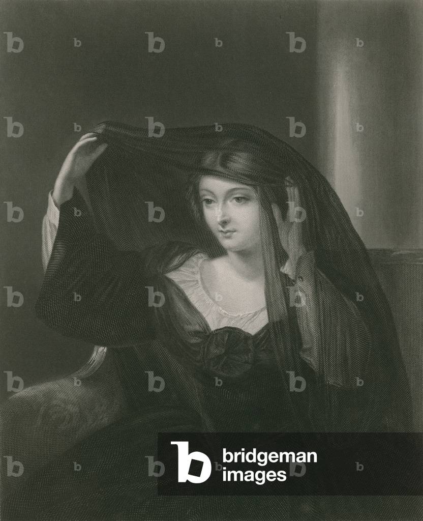 Olivia, Twelfth Night (engraving)