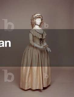 "Kleid" 1780 von English School