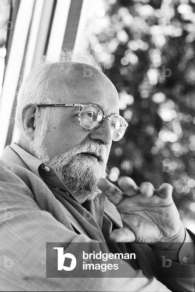 Krzysztof Penderecki, b/w