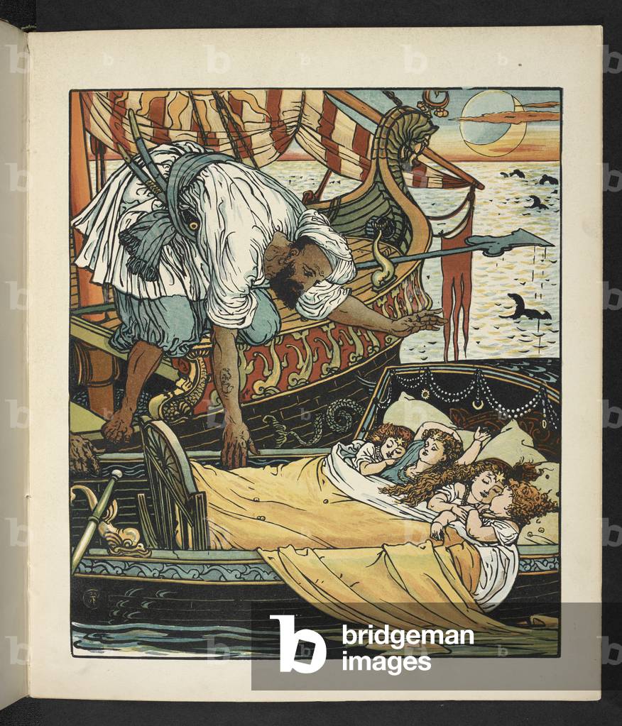 Illustrazione per la storia, Principessa Belle étoile.